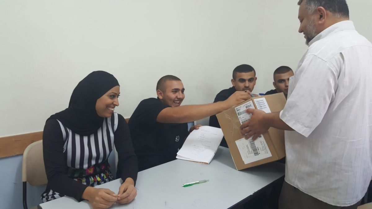  فوز الطالبة نوال النقيب بمنصب رئيس مجلس الطلاب في مدرسة العلا الاهلية باللد